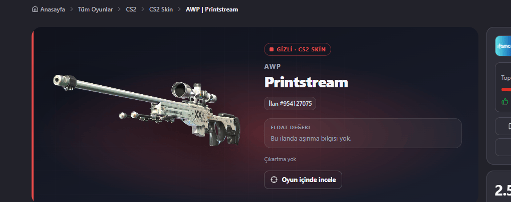 3 5 yılldır kullanıyorum cs hesabını satmak icin satıyorum