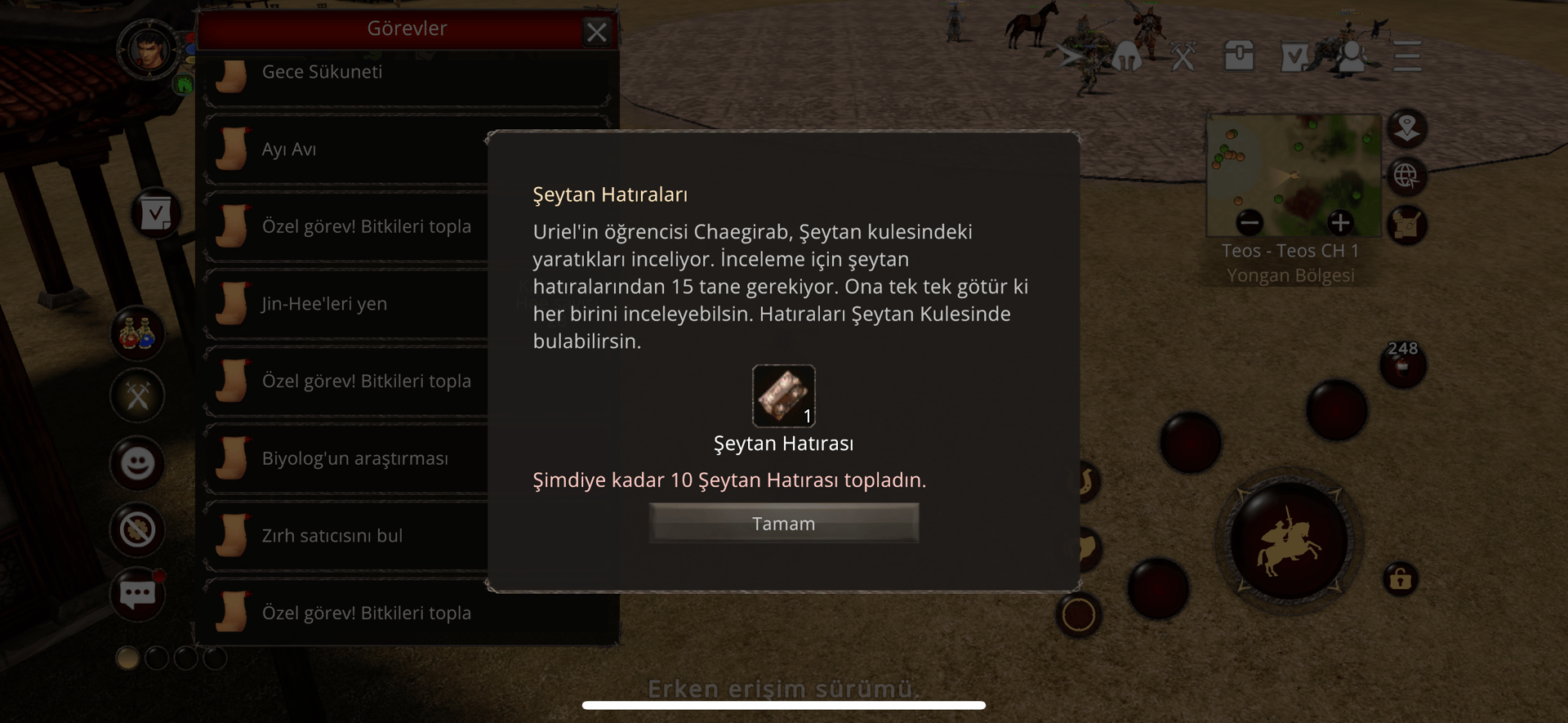 TEOS 2 G HESAP  80 LEVEL