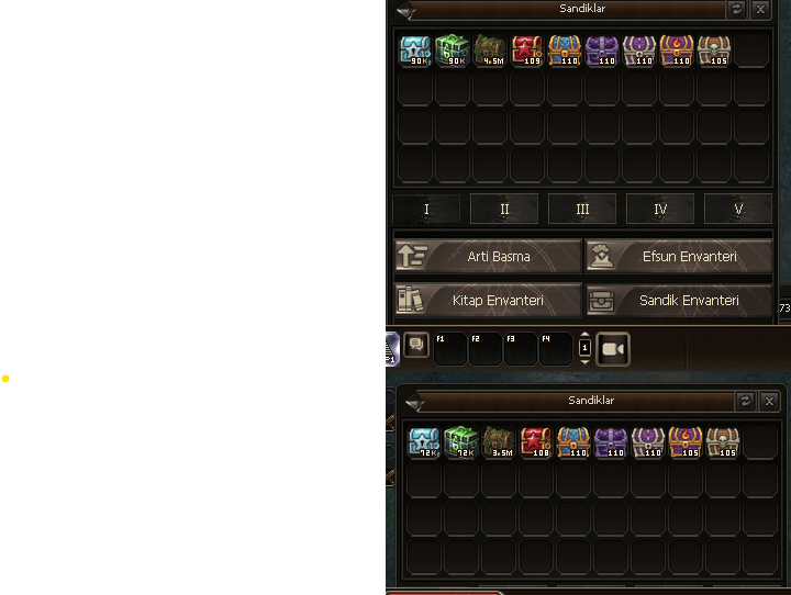 8M 1.MAP- 200'ER BOSS- 320K GELİŞİM, BİLET- 200 AVCI SND- 16KT YANG