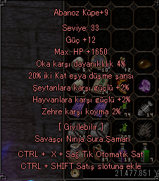 +9 ABO 20 EŞYALI