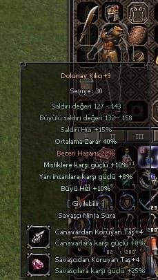 +9 40 ORT 4 TAŞ ELİT DOLUNAY KILICI