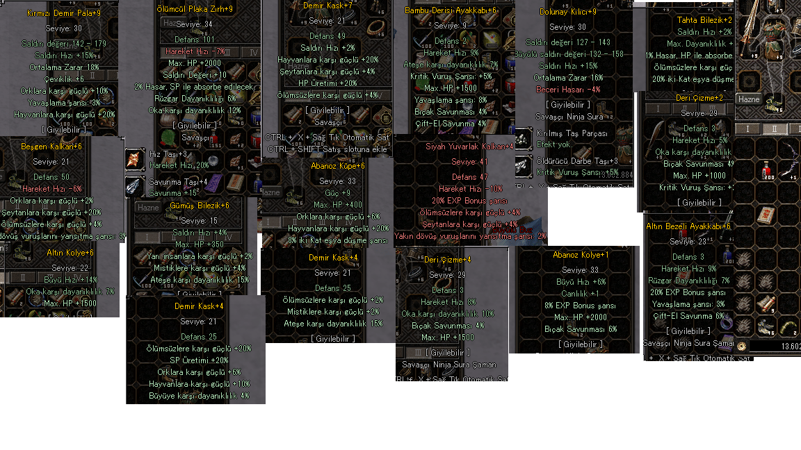41LVL ZIRHLIAT FULLÇAR+9 ÖLÜMCÜL+9KDP+9DOLU13.5 MPARA