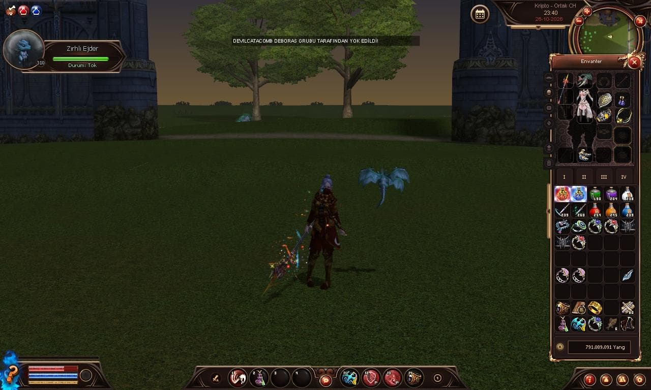 HERŞEYİ HAZIR ARTEMİSA 3 EL 2 ZIRH 1 CATA SET FULL PET