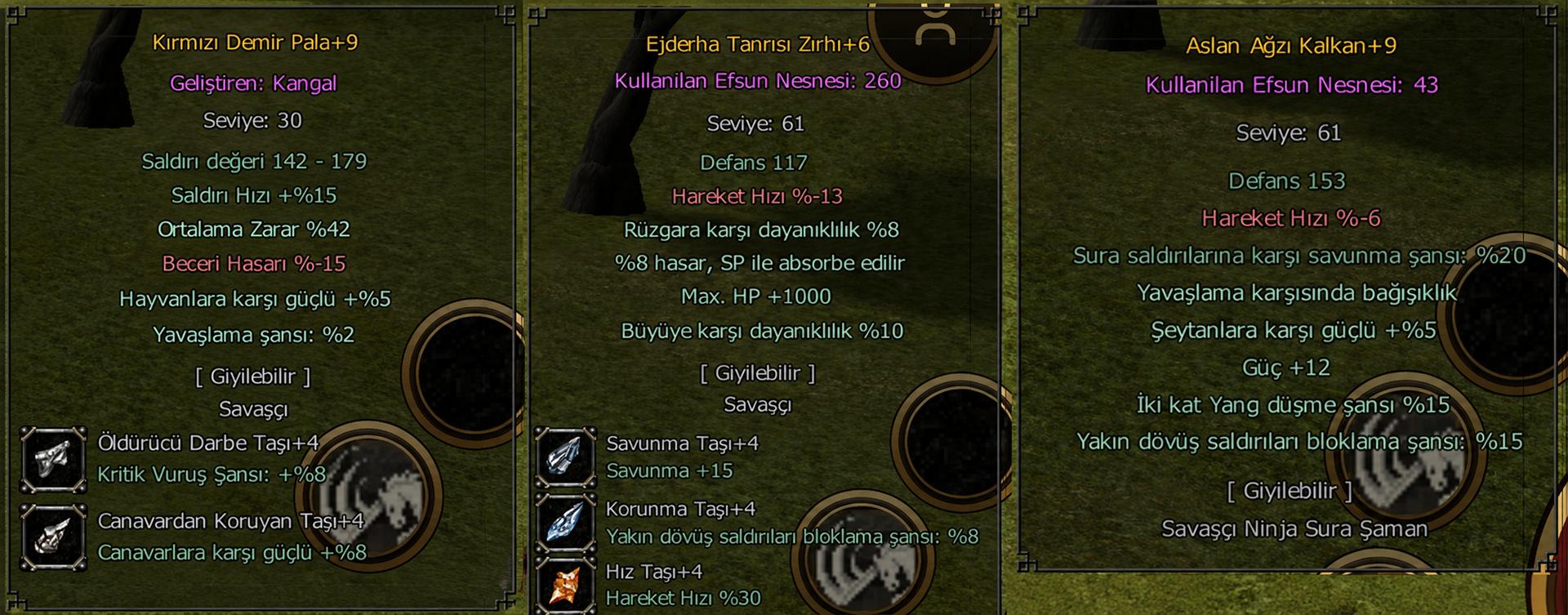 65 LEVEL HAVA G4 ÖFKE M4 BİYOLOK BİTİK KELEPİR ÇAR