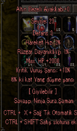 2KHP 10 KRİTİK 6 YANG 3 EFSUN 23 LEVEL AYAKKABISI DİREK TESLİMAT