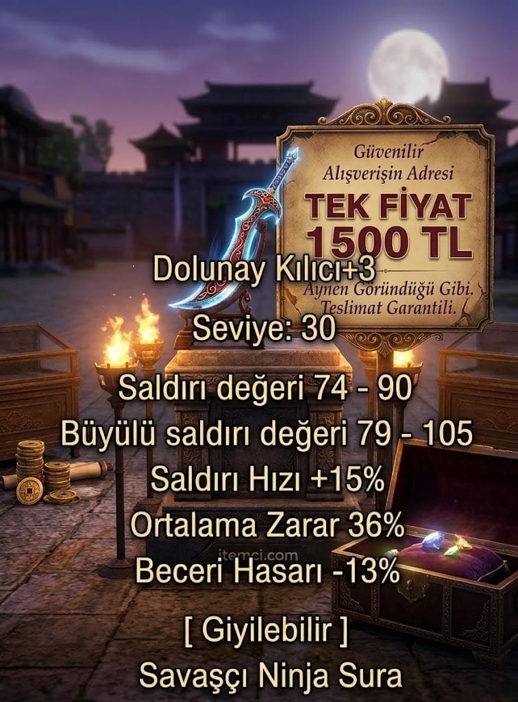 36 Ortalama Yanları Temiz dolunay Uygun fiyat