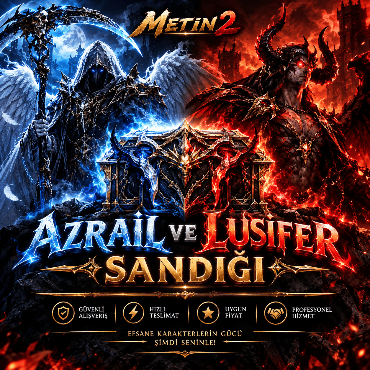 30 LUSİFER VE AZRAİL SANDIKLARI