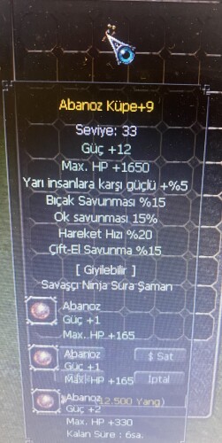 +9ABANOZ KÜPE 5 YARI 15-15-15 ÇİFTEL BIÇAK OK
