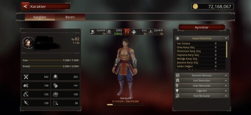 82 LVL FULL G BIÇAKCI NİNJA İTEMLİ İTEMSİZ SATILIK