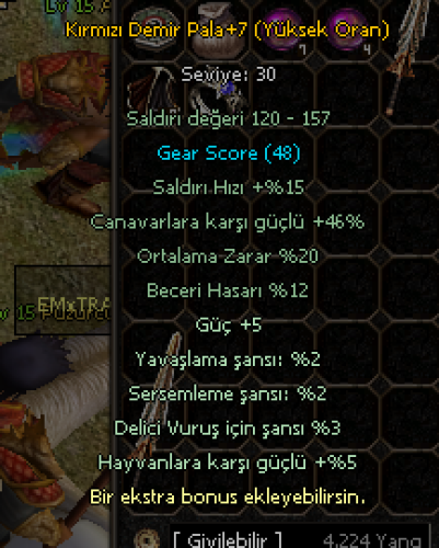 +7 YÜKSEK KDP  +5 GÜÇ 3 DELİCİ -- OYUN İÇİ 8M E VERİLİCEKTİR