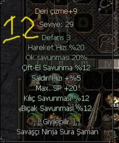 +9 DERİ ÇİZME KILIÇ 12 BIÇAK 12 ÇİFT EL 12