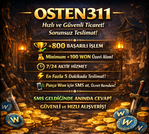 BAGJANAMU 1 WON 6.95TL 200 WON 1390TL ANINDA TESLİM PARCA +100 WON