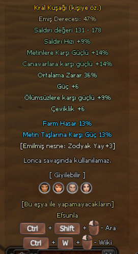 47 EMİŞ ZODYAKLI KUŞAK