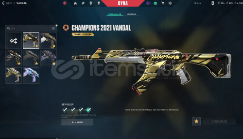 2020 Beta Hesap | Champions 2021 VANDAL - Karambit