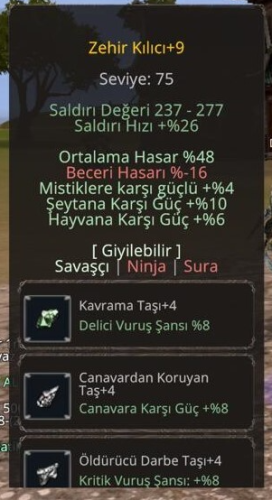 +9 48 ORT 10 ŞEYTAN 4 TAŞ ZEHİR ELİT
