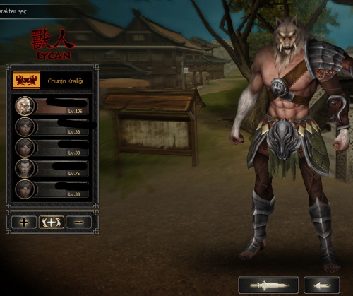 6 İDLİ ETPLİK SİSTEMLİ 106 LVL LYCAN LI ÇAR - Metin2 İtem/Yang ...
