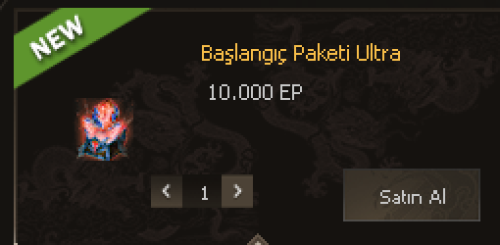 ALPAR2 ULTRA BAŞLANGIÇ PAKETİ 800 TL