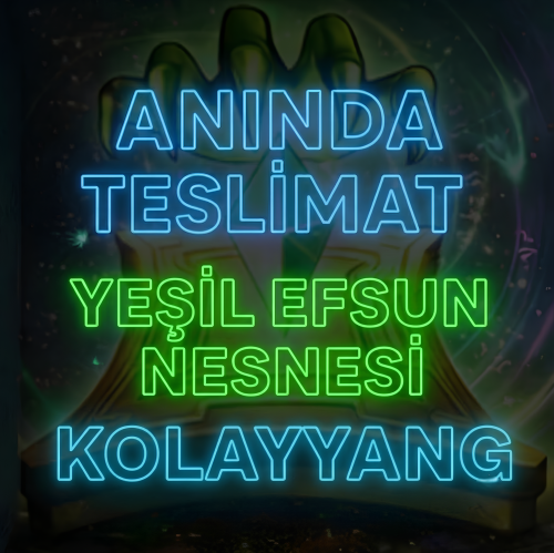 100 ADET YEŞİL EFSUN - KAÇIRMAA P6! - ANINDA TESLİMAT