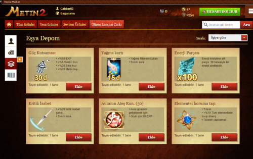 55 LEVEL 3P SKILL SURA 302 WON 6/6simya - - Metin2 İtem/Yang, Karakter ...