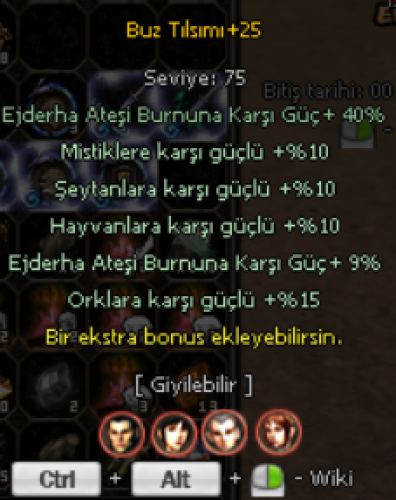 Buz Tılsımı +25 EAB CANAVARI