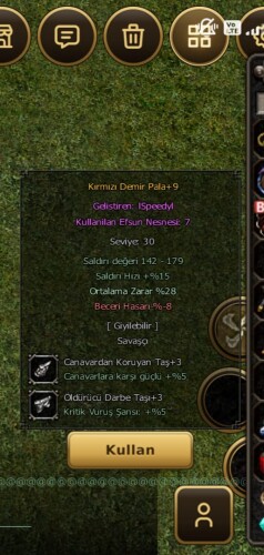 KDP +9 TAŞLI 2450 TL