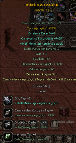 ELİT FARMLIK ŞAMPİYON 9LV LYCAN (DETAY İÇİN AÇIKLAMAYI OKUYUNUZ)