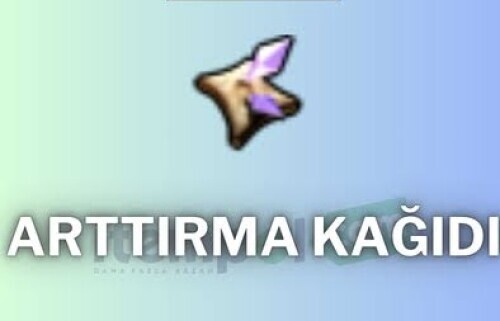 1500 ADET ARTTIRMA KAĞIDI