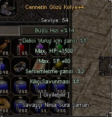 72 LEVEL 2 P Lİ SURA - Metin2 İtem/Yang, Karakter, Online Oyun Epinleri