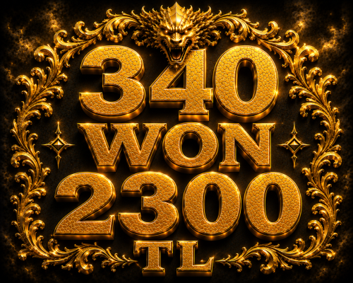 340 WON 2300TL