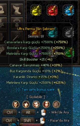 Ultra perma şebnem seti