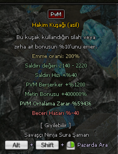 200 EMİŞ 59K ORT KUŞAK 200 EMİŞ 59.9K ORT AURA