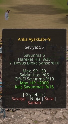 9 Anka 1 saat geçerli