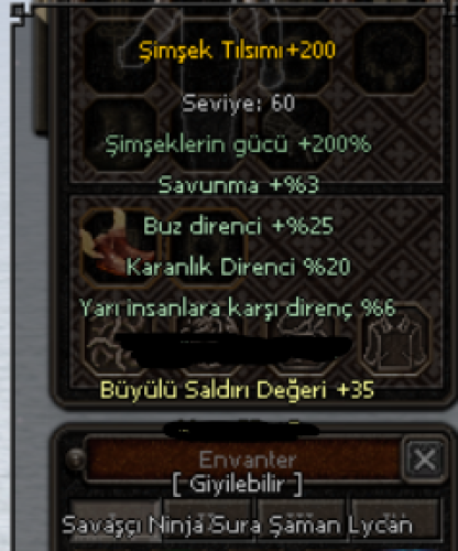 +200 ŞİMŞEK TILSIMI SATILIR