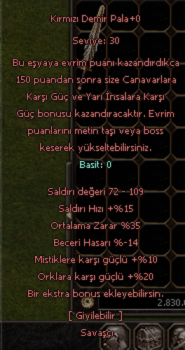 35 ORT 20 ORK 10 MİSTİK KDP