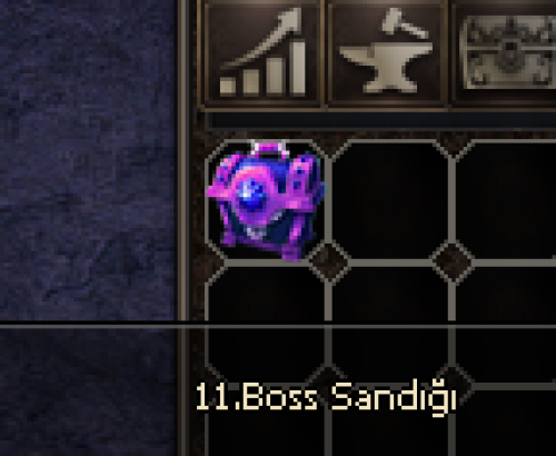 100 ADET 11.BOSS SANDIGI SATILIR