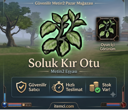 600 SOLUK KIR OTU 400 TL