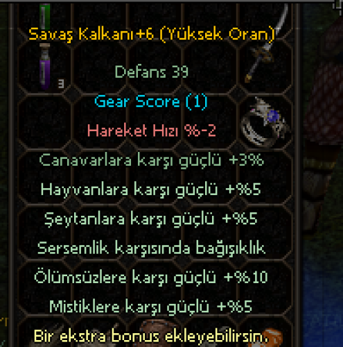 SERSEMLİ YÜKSEK ORAN SAVAŞ KALKANI