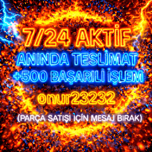 100 WON 1075TL SMS GELDİĞİ AN TESLİM AKTİFİM
