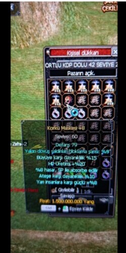 +8 korku maskesi
