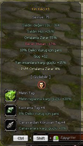 +9 KİN - 55 ORT GÜÇ DELİCİ YARI BU PARAYA KAÇMAZ